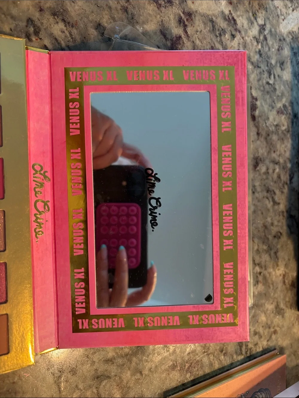 Lime Crime vibrant pink